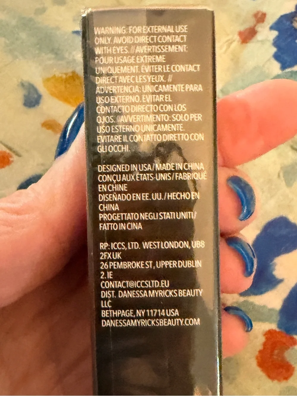 DANESSA MYRICKS BEAUTY ColorFix™ Mattes Multi-Use Waterproof Liquid Pigment NIB